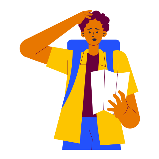 Kebingungan di Lokasi